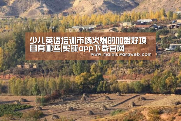 少儿英语培训市场火爆的加盟好项目有哪些|买球app下载官网(图3) 买球网